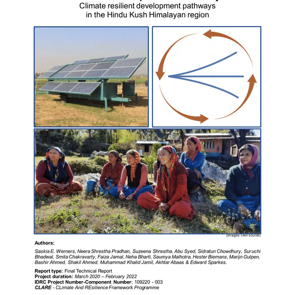 HI-PATH: Pathways for Climate Resilient Development in the Hindu Kush Himalayan region